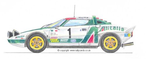 Lancia Stratos. Munari